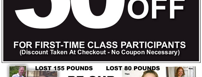 50 Percent off Weigh Down Basics class when you join Truthstream