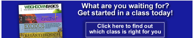 Find out which Weigh Down class is right for you