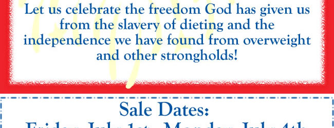 Weigh Down Ministries Online Store