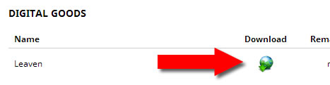 Download button