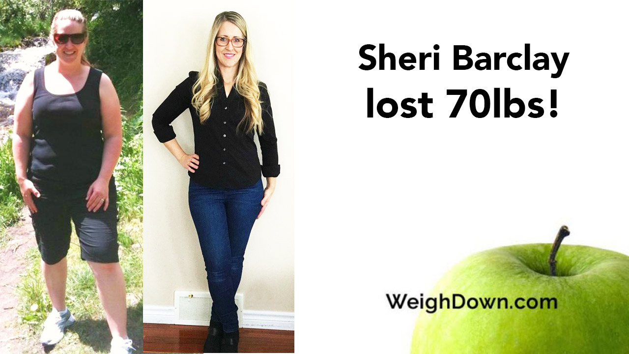 Sheri Barclay Weight Loss of 70 Pounds Weigh Down Ministries