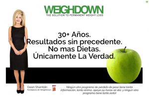 Weigh Down in Spanish