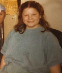 Beth Smiley overweight as a child