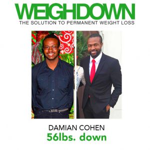 Damian Cohen Before and After Weigh Down Ministries