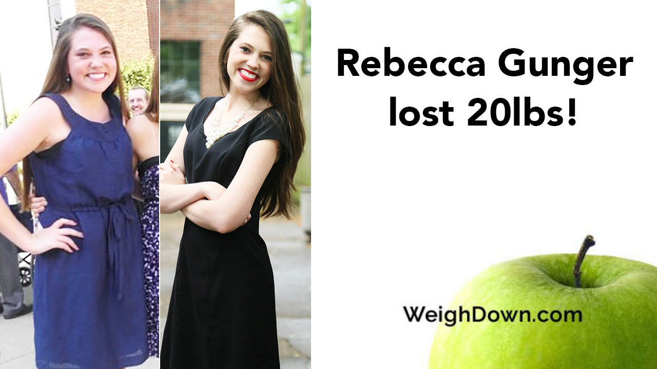 Rebecca Gunger - 20 Pound Weight Loss