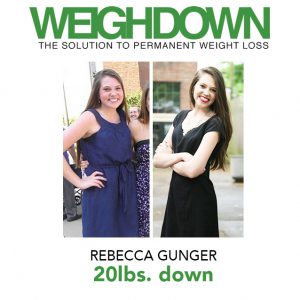 Rebecca Gunger - 20 Pound Weight Loss