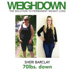 Weigh Down - Sheri Barclay - 70 Pound Weight Loss