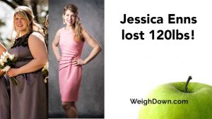 Jessica Enns - Before-After Weigh Down