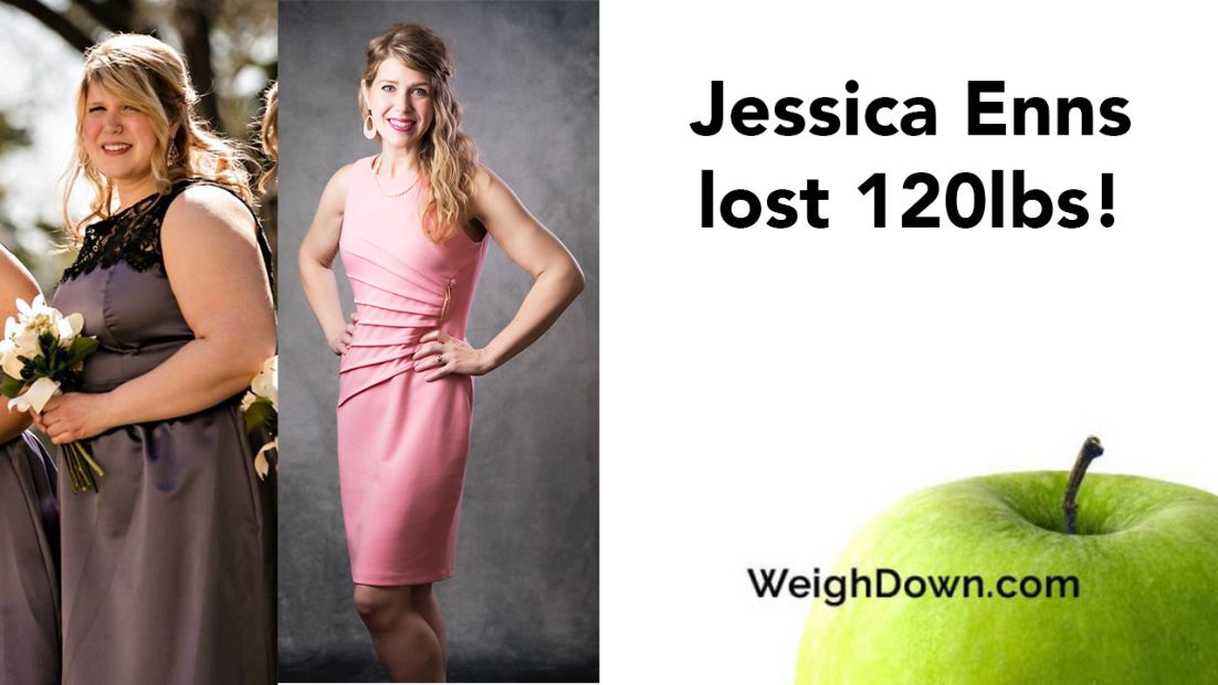 Jessica Enns - Before-After Weigh Down