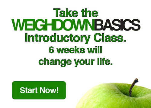 Weigh Down Basics Sign Up
