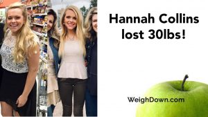 Hannah Collins - Before and After Weigh Down
