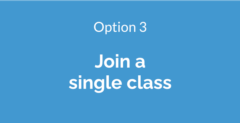 Join a single class